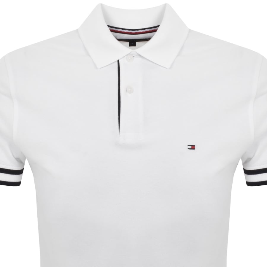 Tommy Hilfiger Slim Fit Polo T Shirt White male x Large